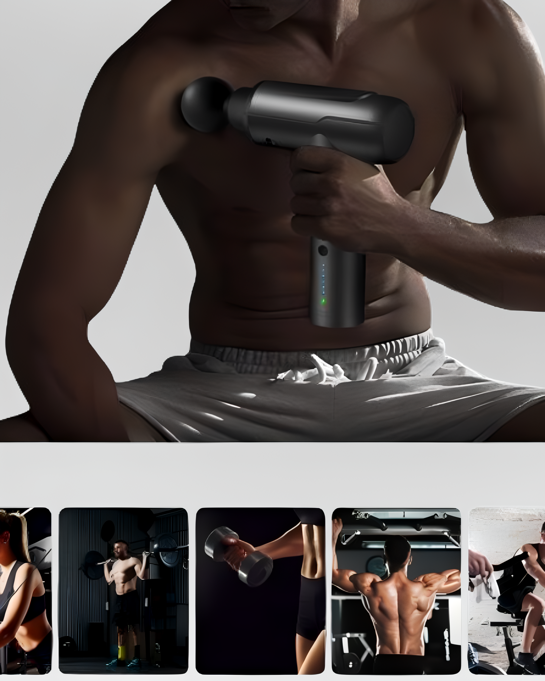 PulsePro™ – Pistola Masaje